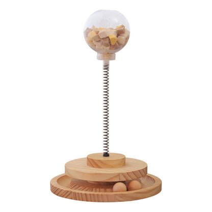 Interactive Cat Treat Dispenser Toy-4
